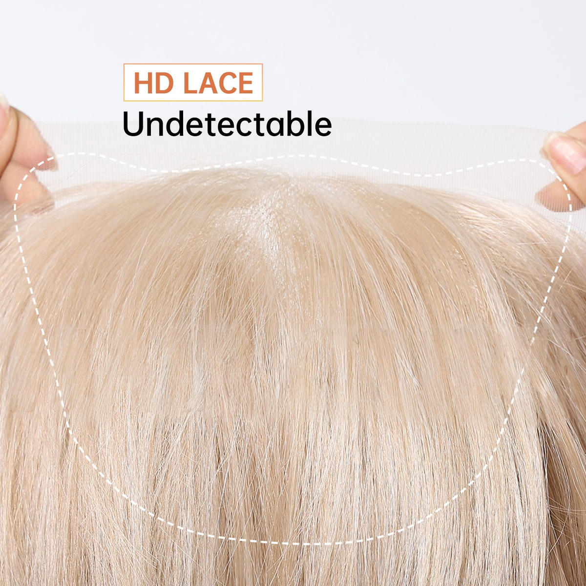 Eliza | Cream Medium 13*6 HD Lace Frontal Wig (Hand-Tied)