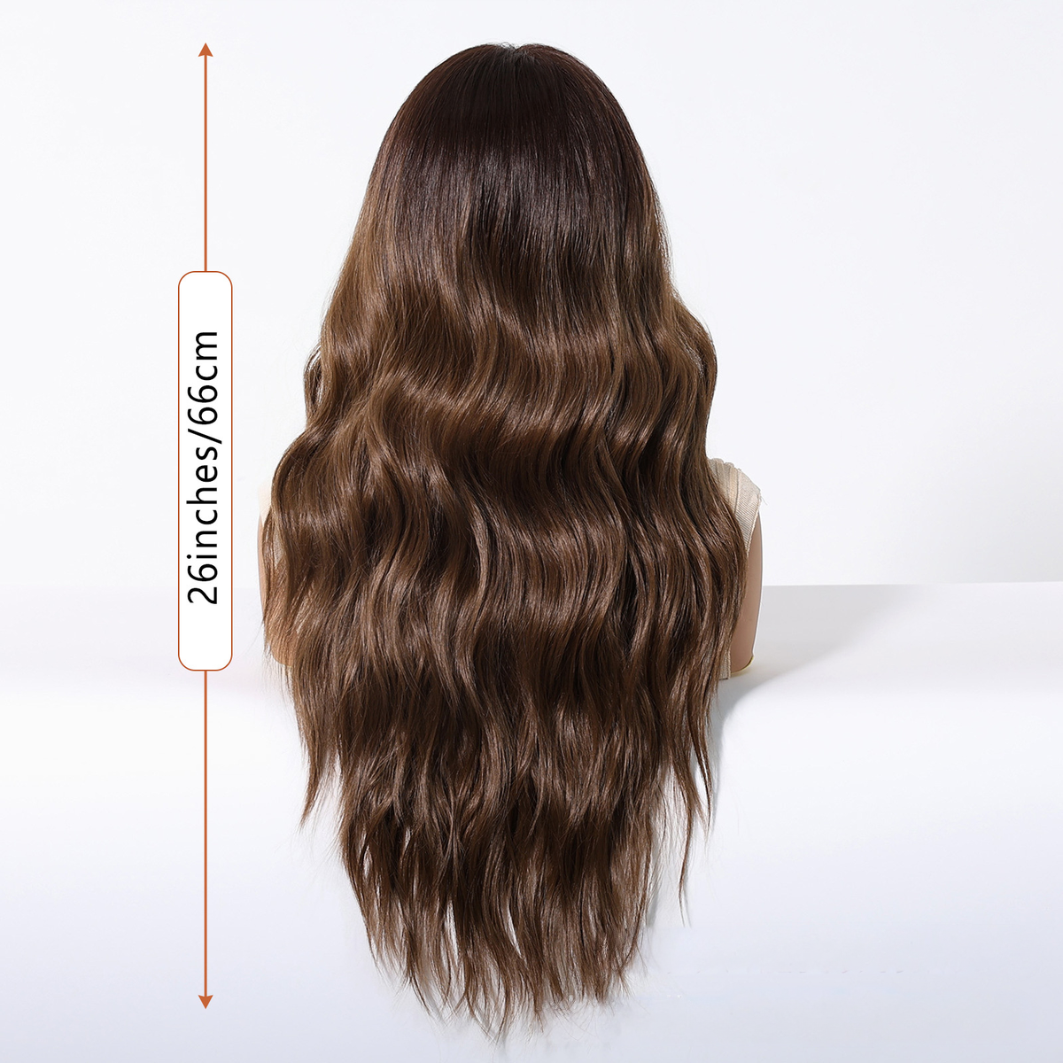Leah | Brown Long Wavy 13*6 HD Lace Front Wig (Hand-Tied)