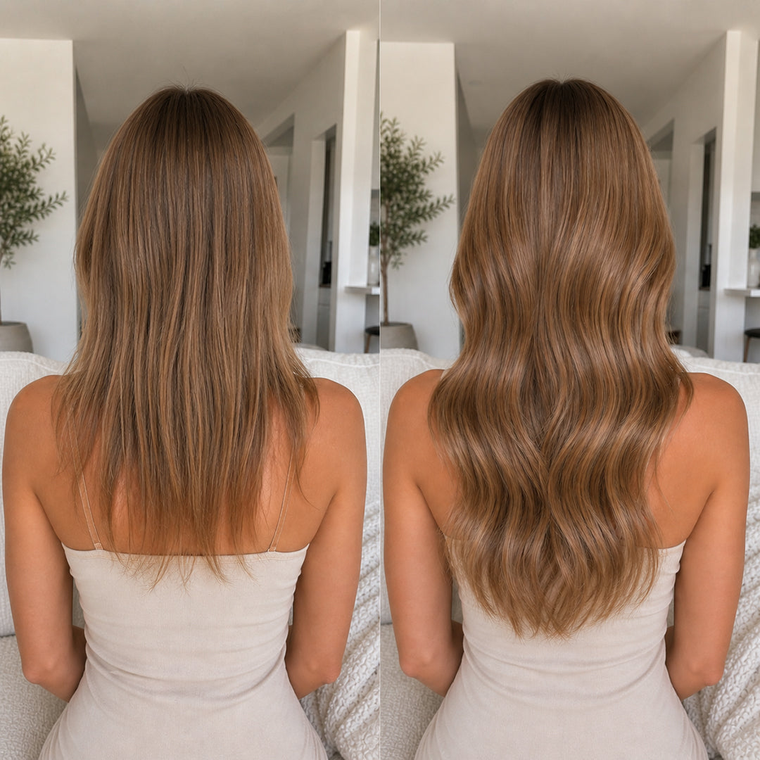 Seamless Clip-Ins, Light Brown #10