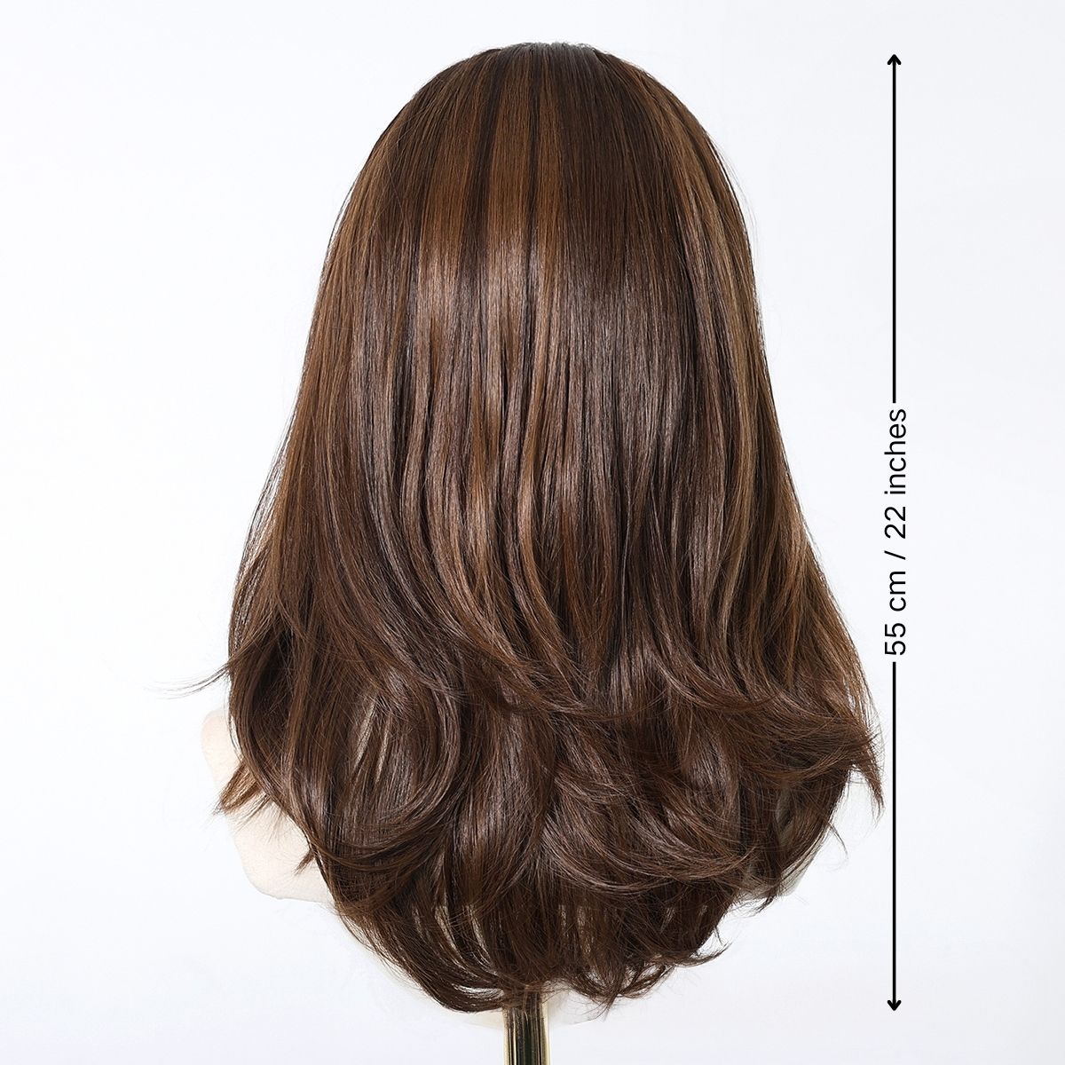 Millie | Brown Medium 13*6 HD Lace Frontal Wig (Hand-Tied)