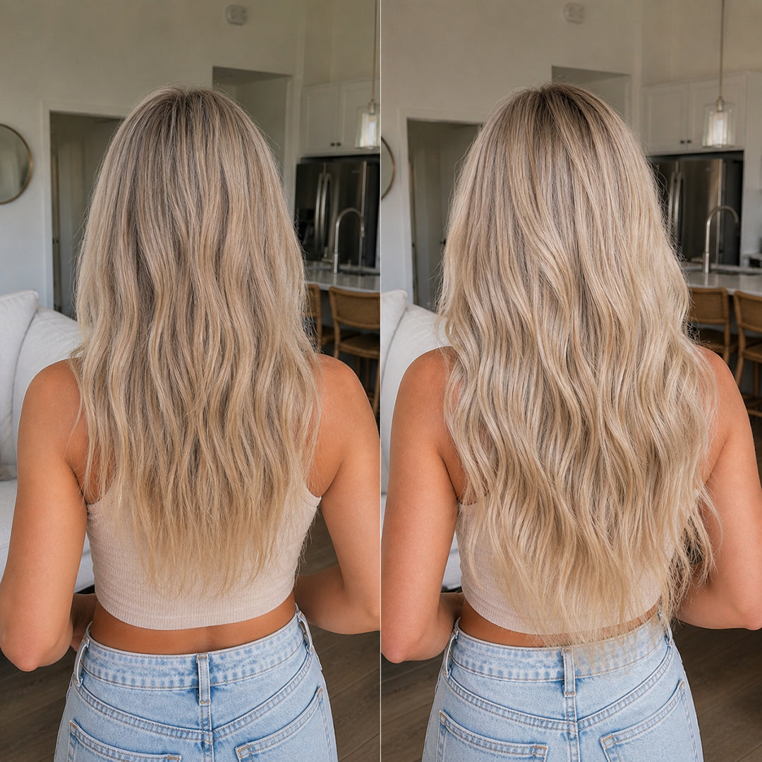 Invisible Halo Extensions, Ash Blonde #18