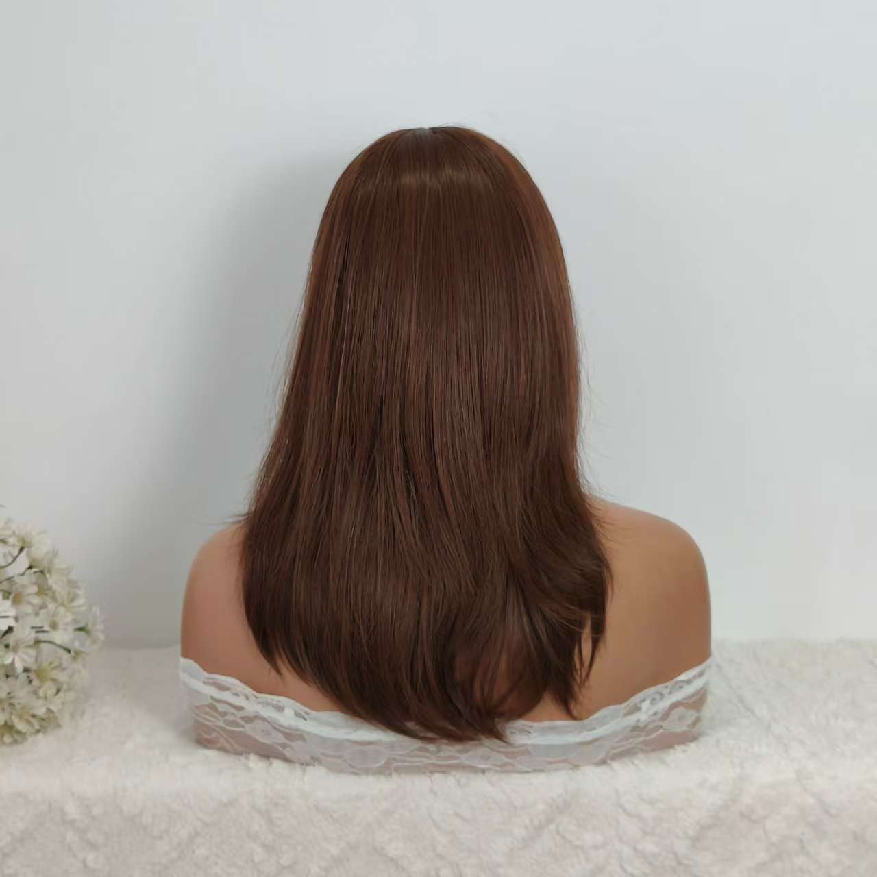 Maya 18” Loose Wave HD Lace Front Wig - Ginger, Beginner-Friendly