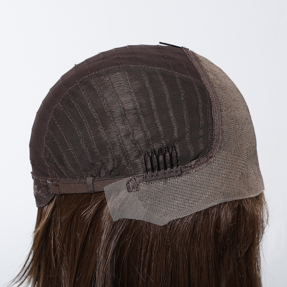 Jessica 12” Straight HD Lace Front Wig - Dark Brown, Pre-Plucked Hairline