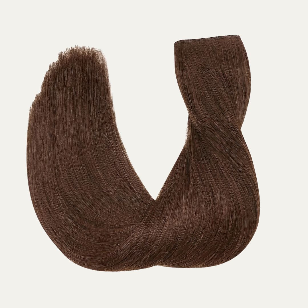 Invisible Halo Extensions, Chocolate Brown #4