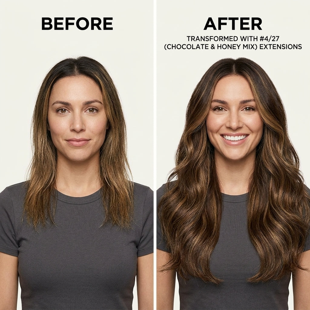 4/27 Halo Human Hair Extension