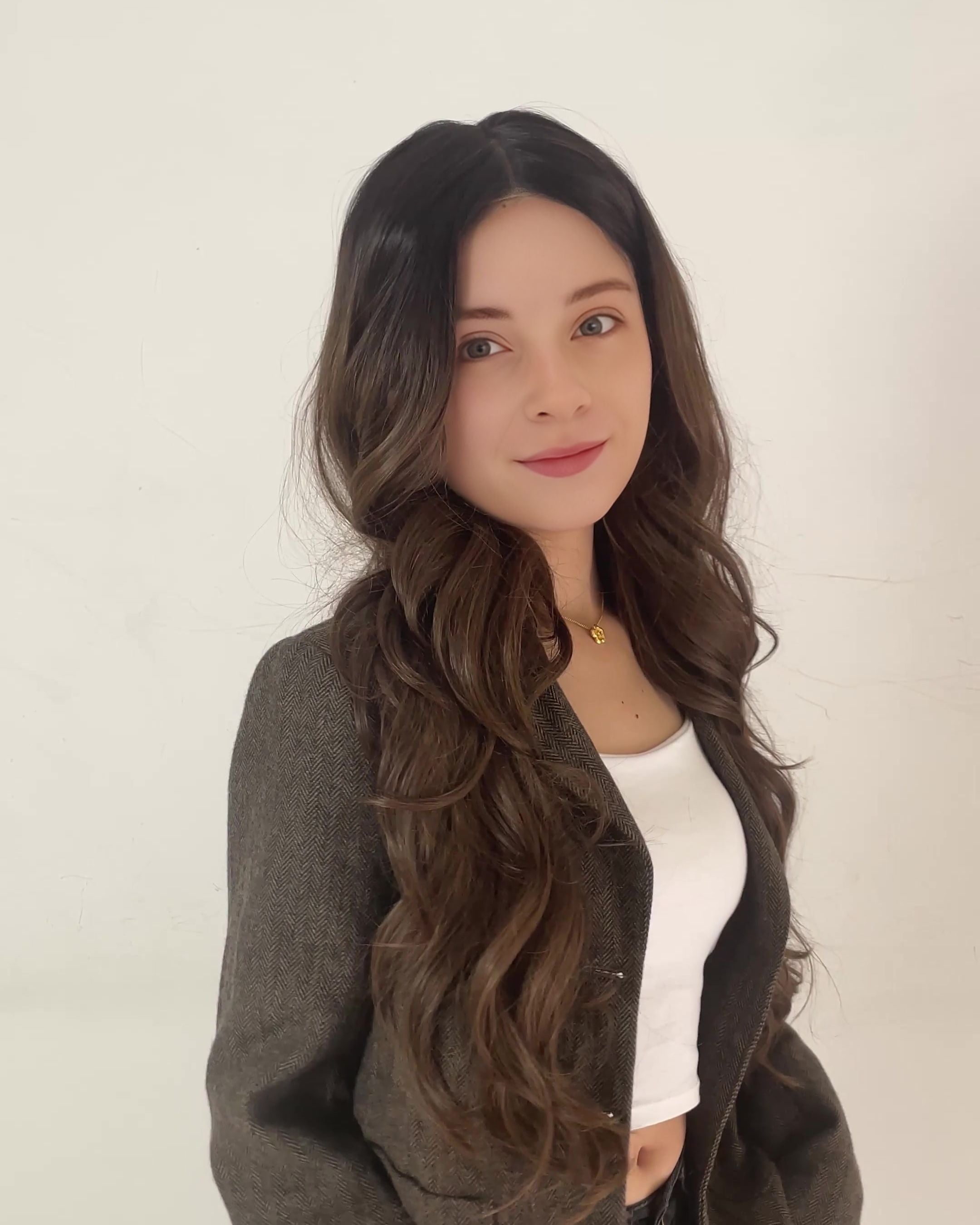 Luna – Dark Brown Classic 13x6 Lace Front Wig