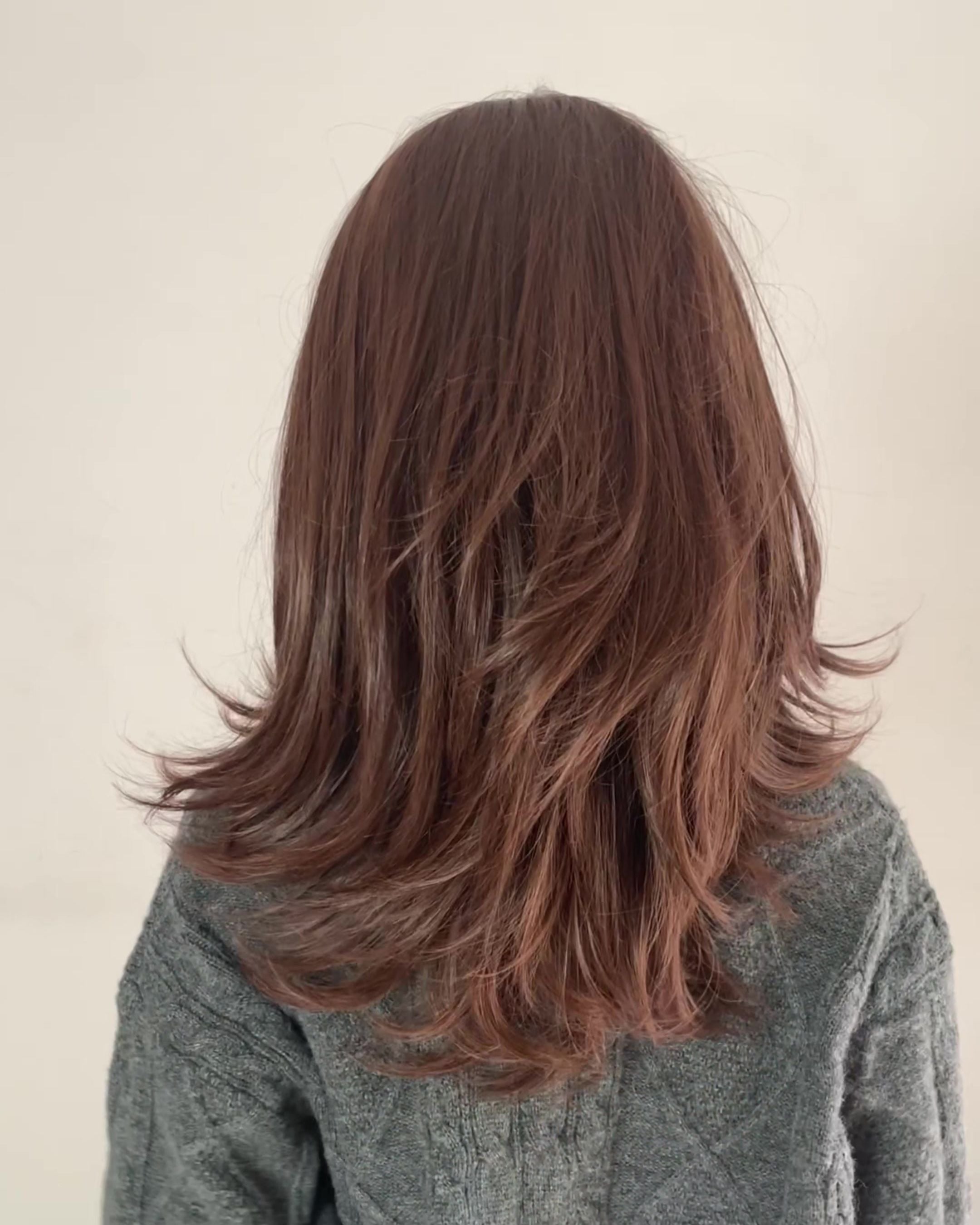 Mila – Chestnut Brown Layered Lace Front Wig