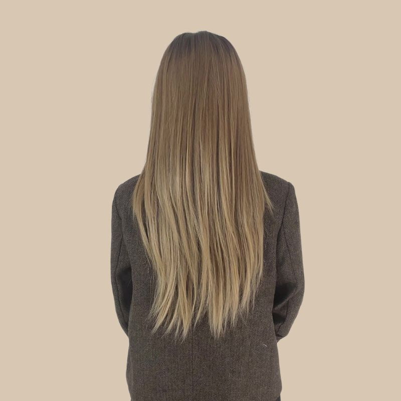 Elena – Rooted Ash Blonde Essential T-Part Lace Wig
