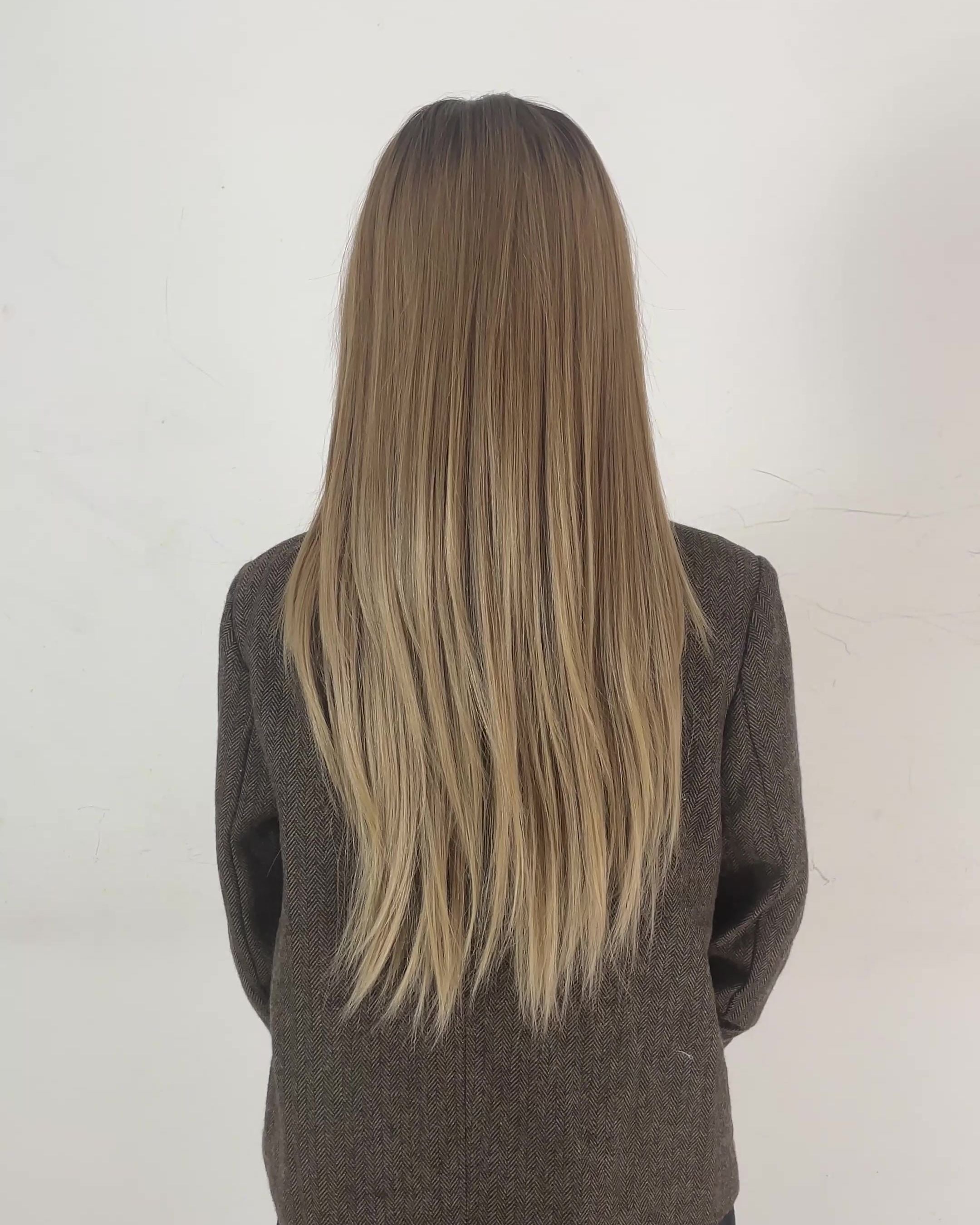 Elena – Rooted Ash Blonde Essential T-Part Lace Wig