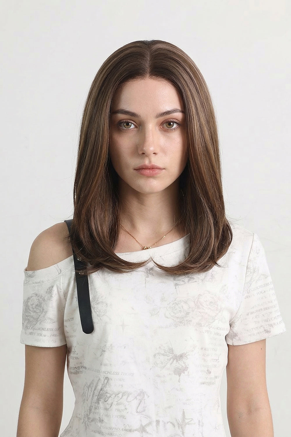 Amelia — Chestnut Brown · 22" | 13×6 Lace Front Wig