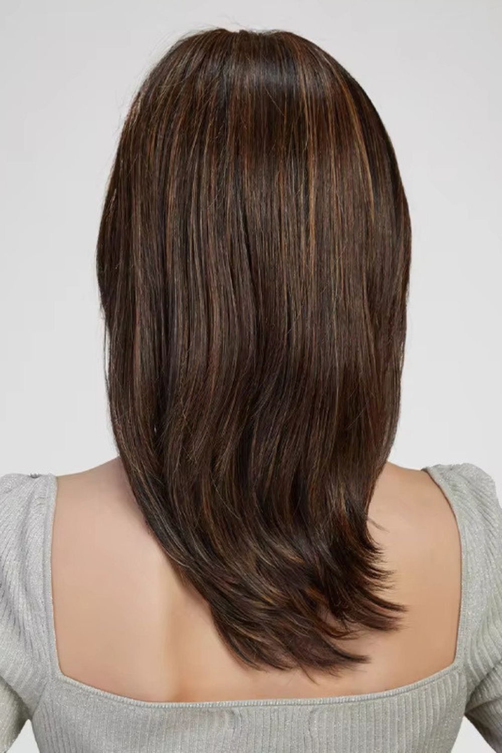 Stella — Medium Mono Top Natural Part Lace Front Wig