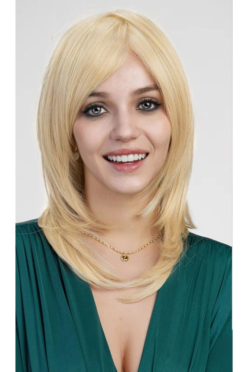 Stella — Medium Mono Top Natural Part Lace Front Wig
