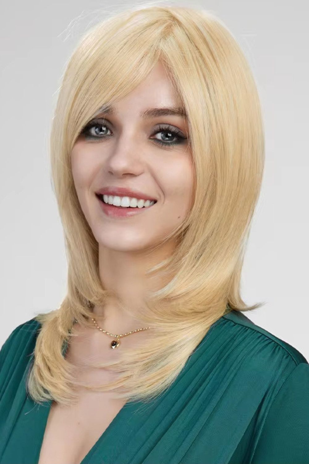 Stella — Medium Mono Top Natural Part Lace Front Wig