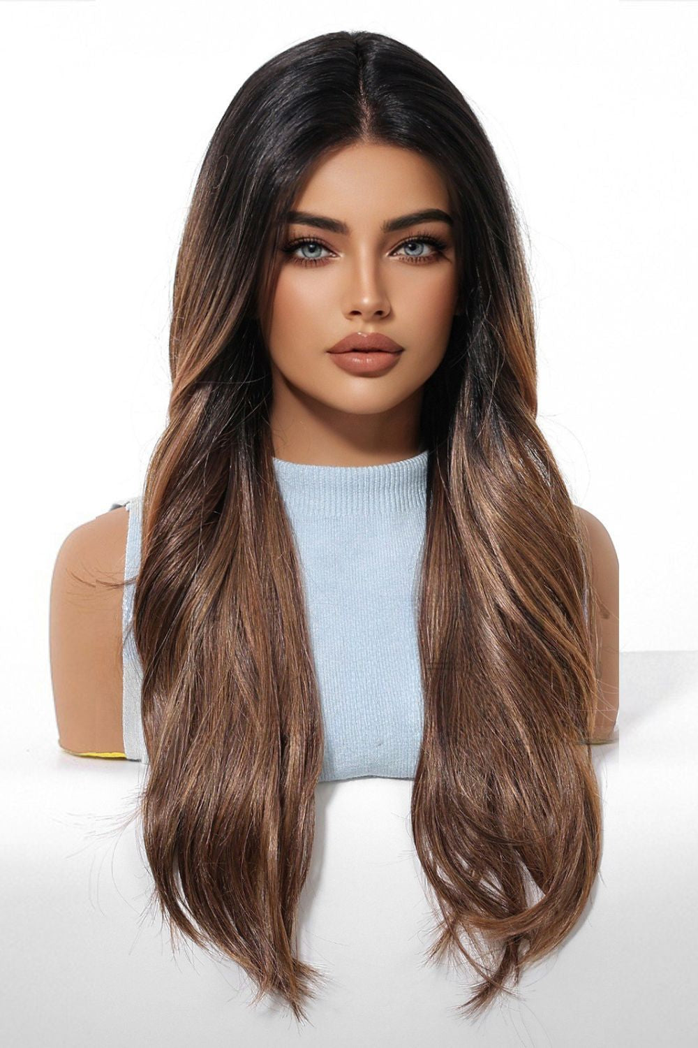 Sienna — 24" Mono Top Natural Part Lace Front Wig