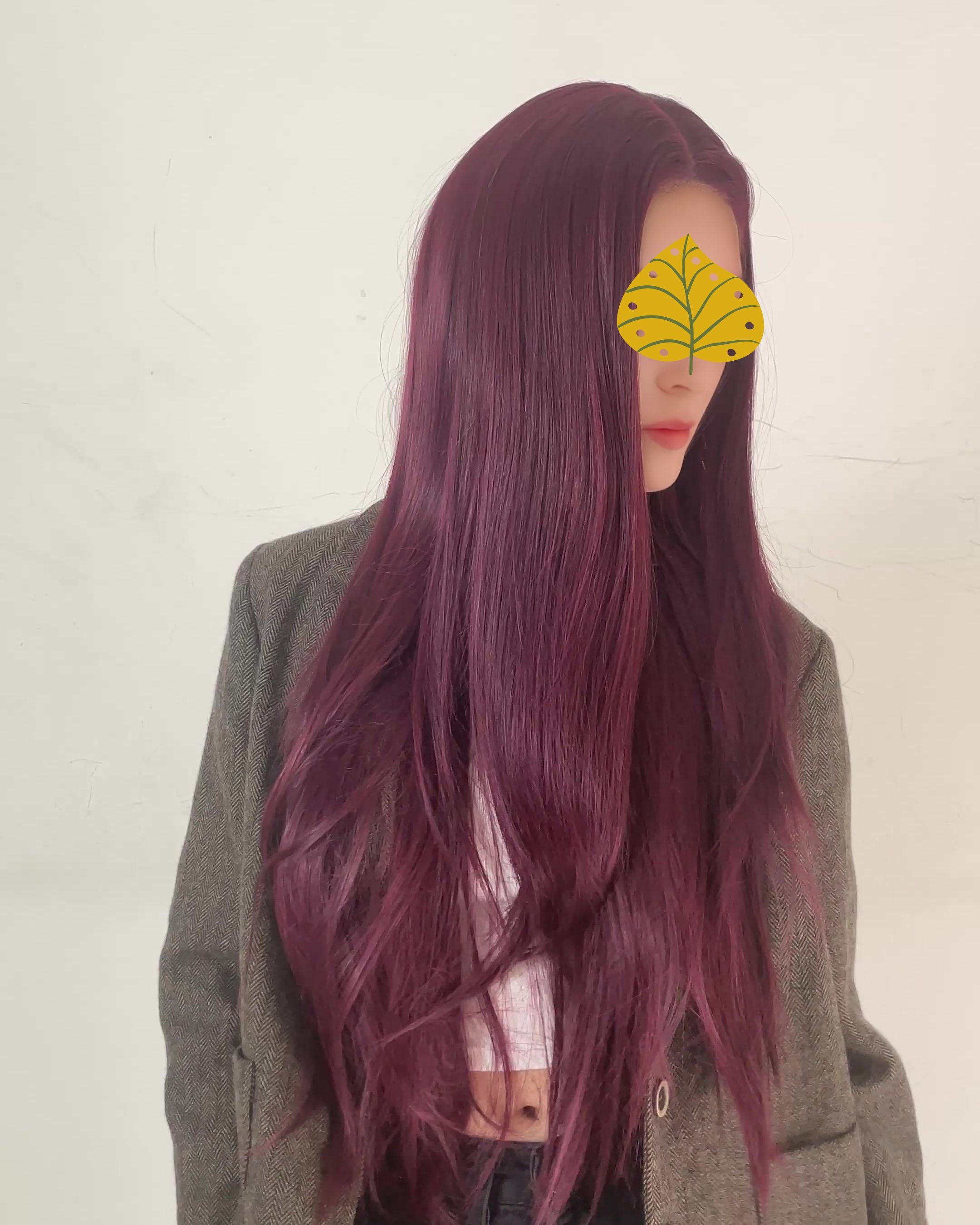 Serena – Deep Burgundy Classic 13x6 Lace Front Wig