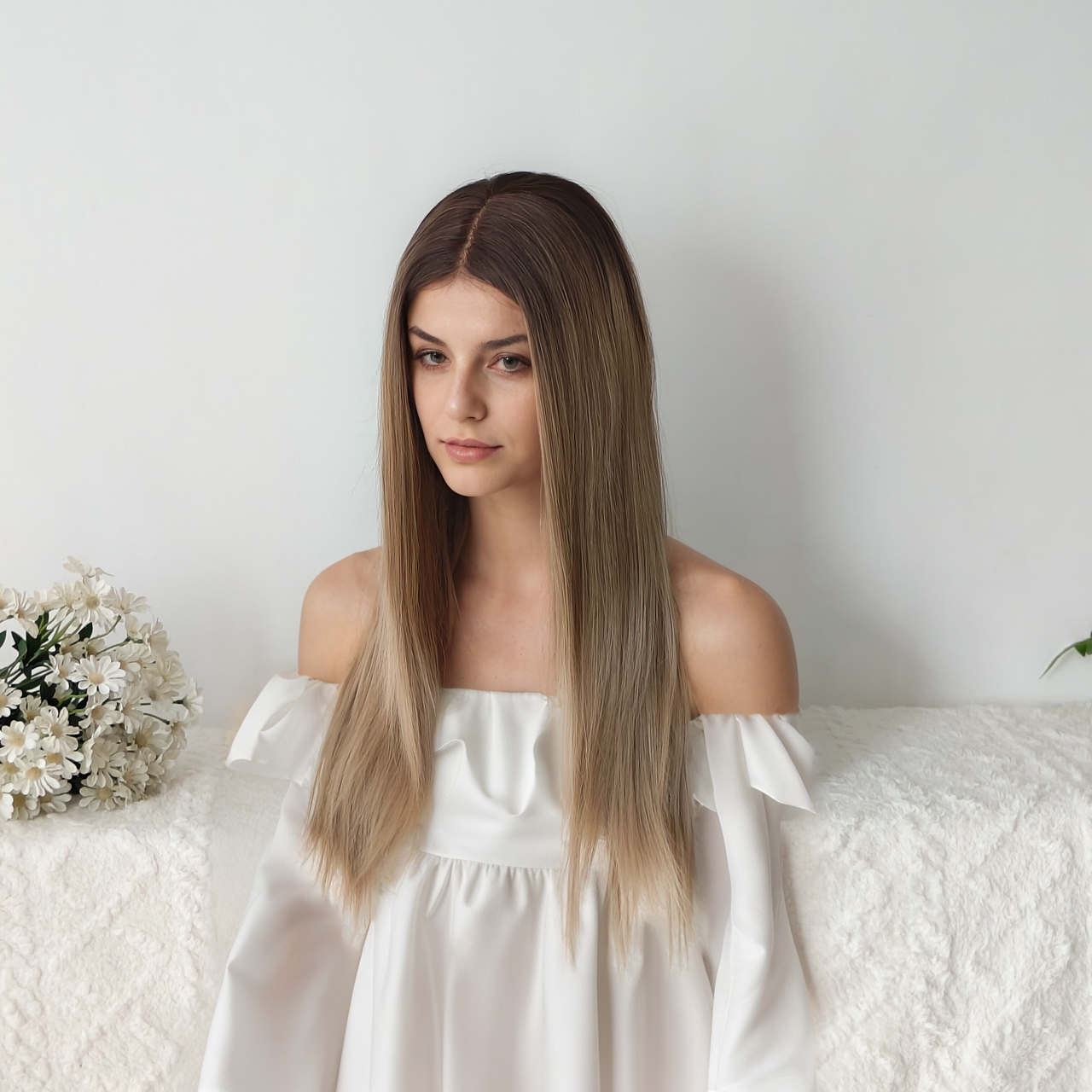 Emma 26” Straight HD Lace Front Wig - Brown, Beginner-Friendly