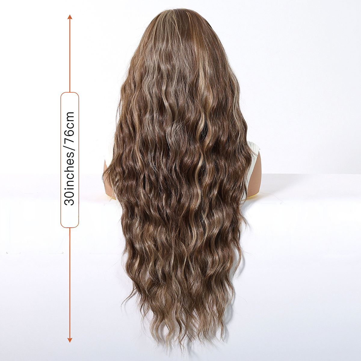 Sarah | Ombré Brown Wavy 13*6 HD Lace Front Wig (Hand-Tied)
