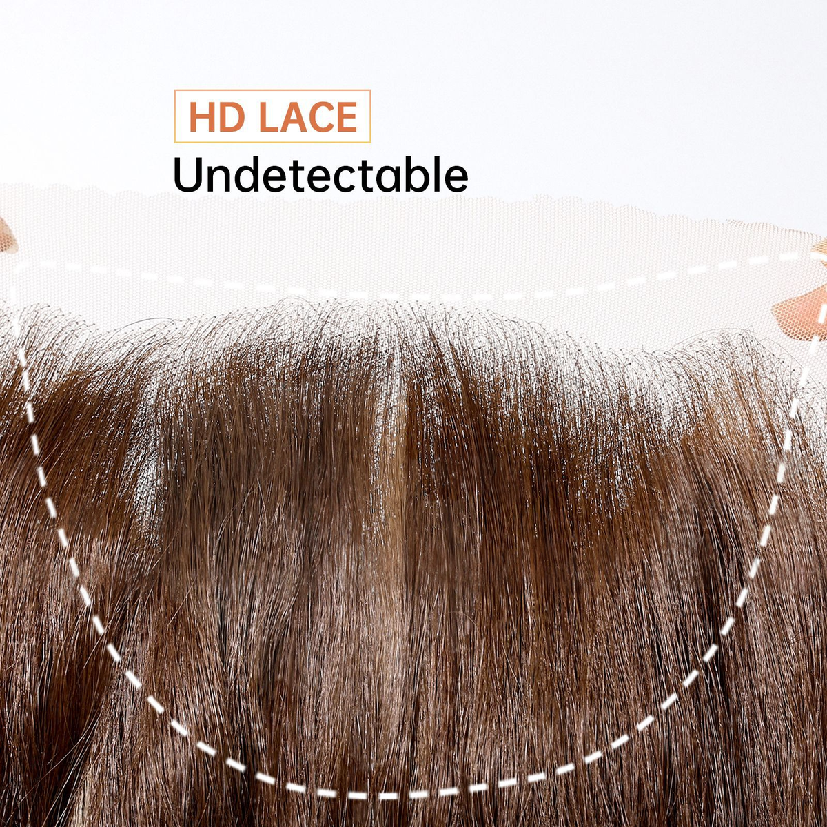 Sarah | Ombré Brown Wavy 13*6 HD Lace Front Wig (Hand-Tied)