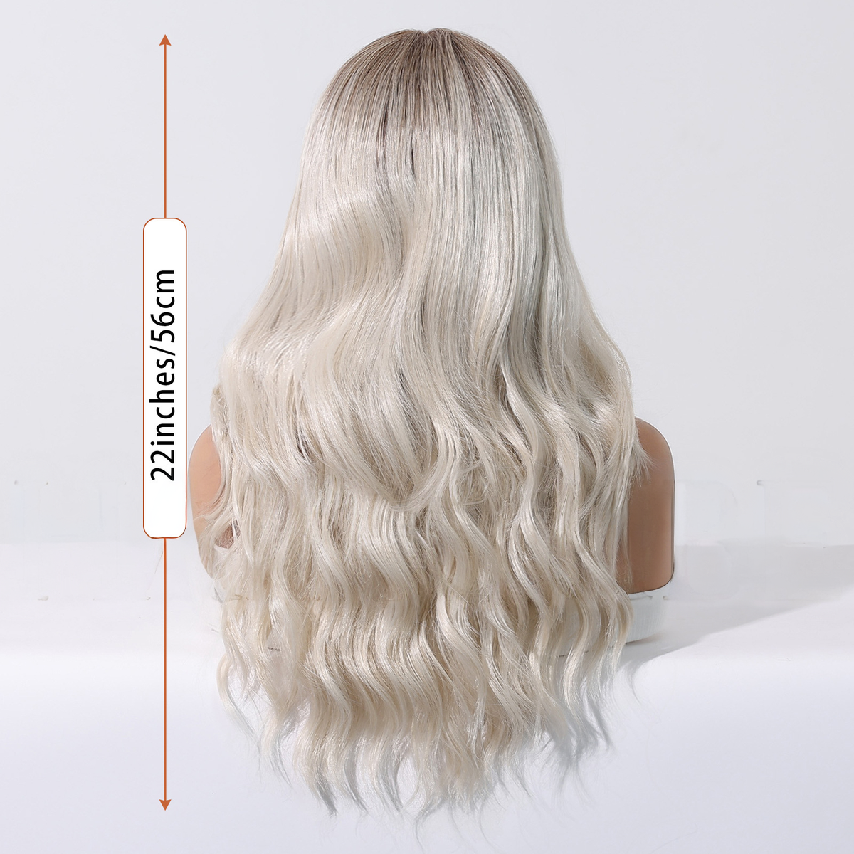 Naomi | Blonde Long Wavy HD Lace Frontal Wig (Hand-Tied)