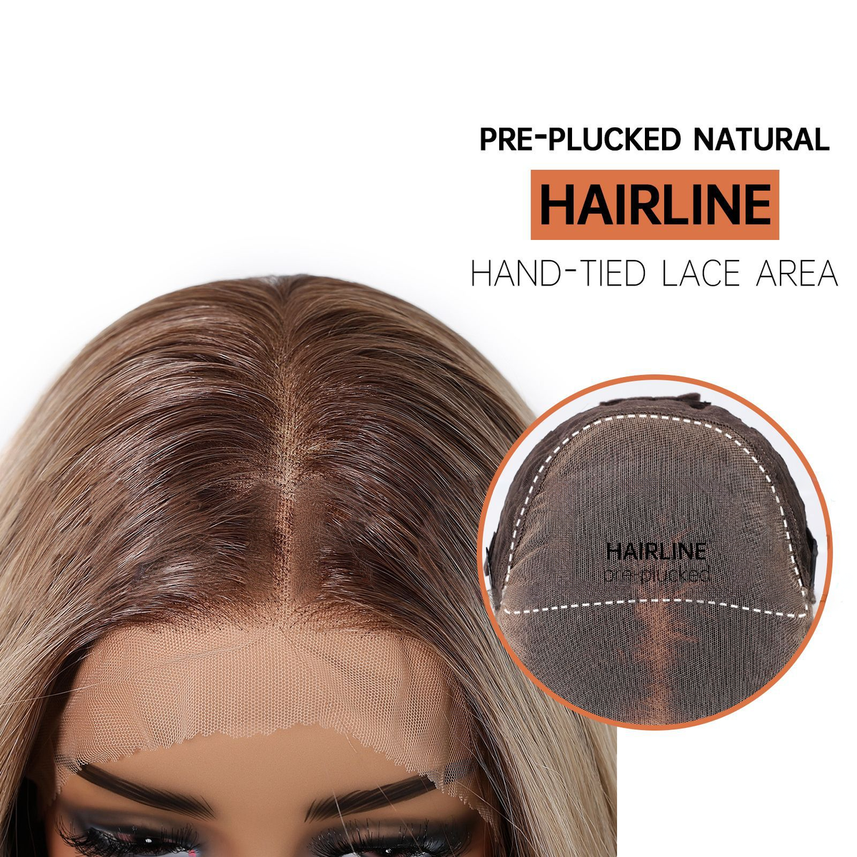 Clara | Blonde Long Wavy 13*6 HD Lace Front Wig (Hand-Tied)