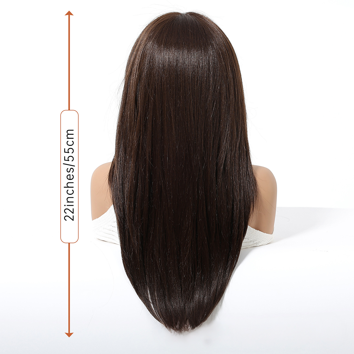 Hallie | Dark Brown Medium 13*6 HD Lace Frontal Wig (Hand-Tied)
