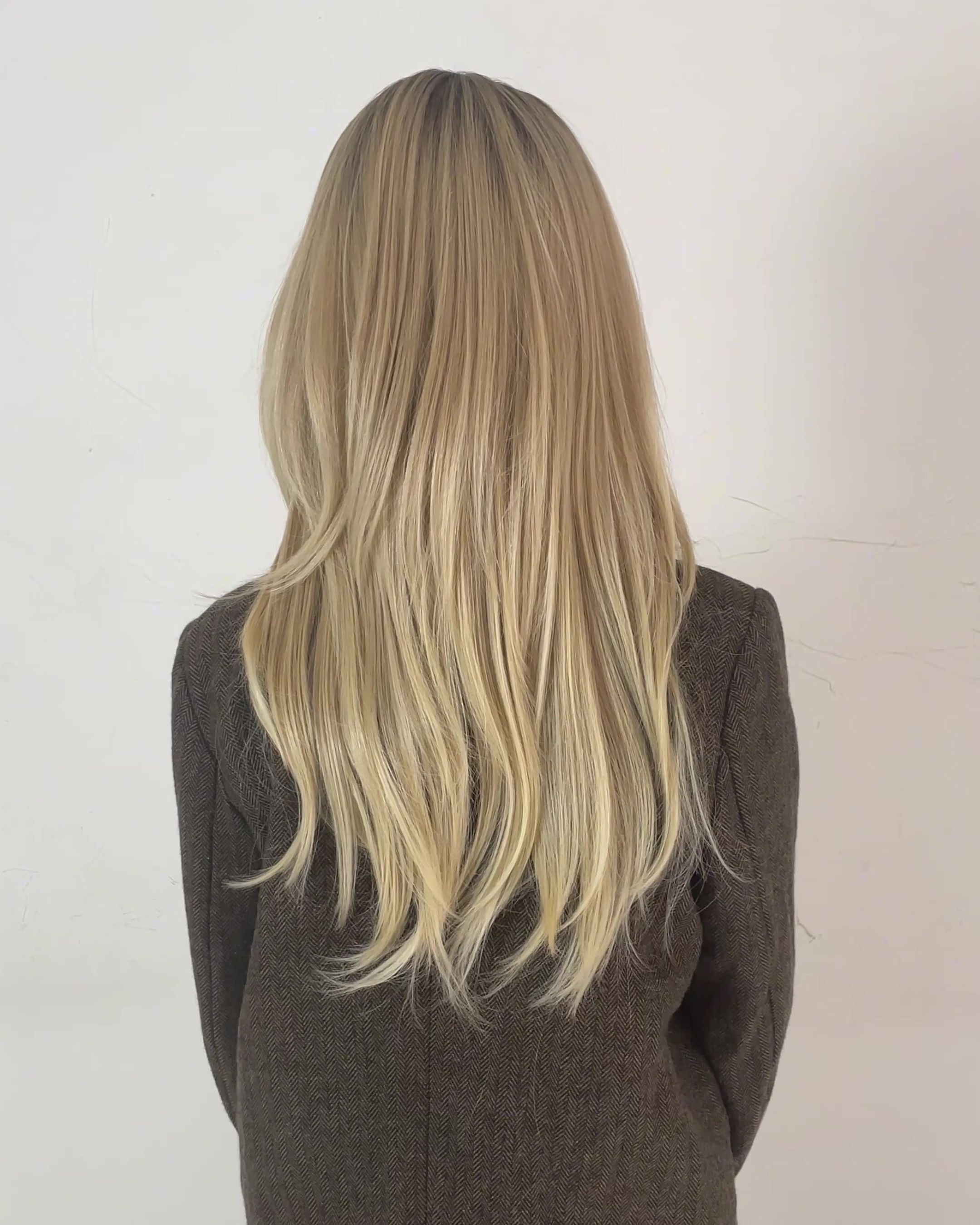 Eden – Ash Blonde Balayage Signature Mono Top Lace Front Wig