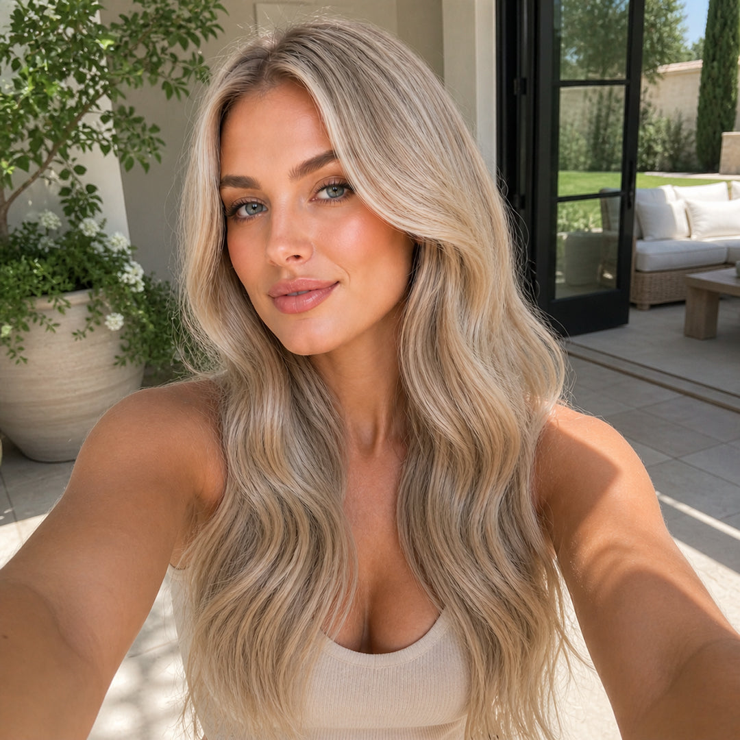 Invisible Halo Extensions, Ash Blonde #18