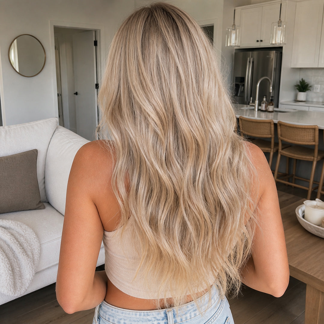 Invisible Halo Extensions, Ash Blonde #18