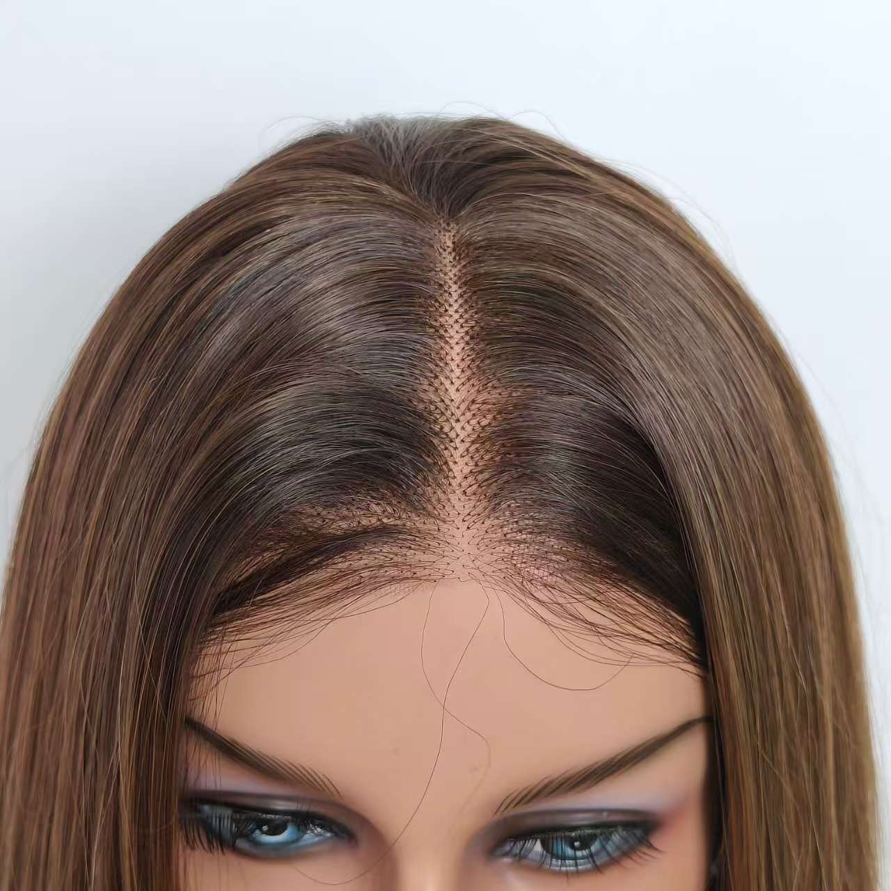Millie 18” Loose Wave HD Lace Front Wig - Brown, Hand-Tied Monofilament Top