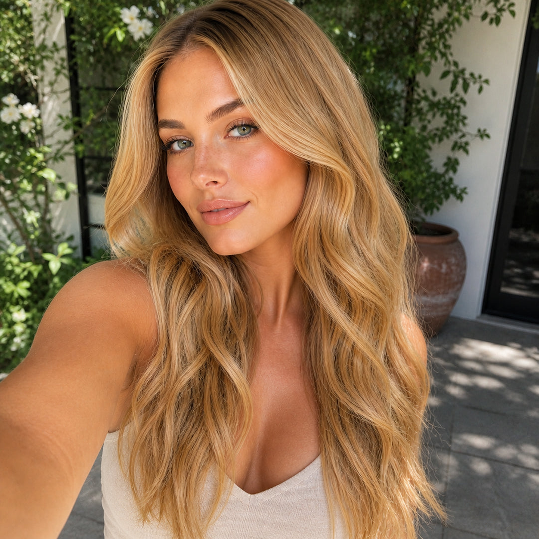 Invisible Halo Extensions, Golden Blonde #27