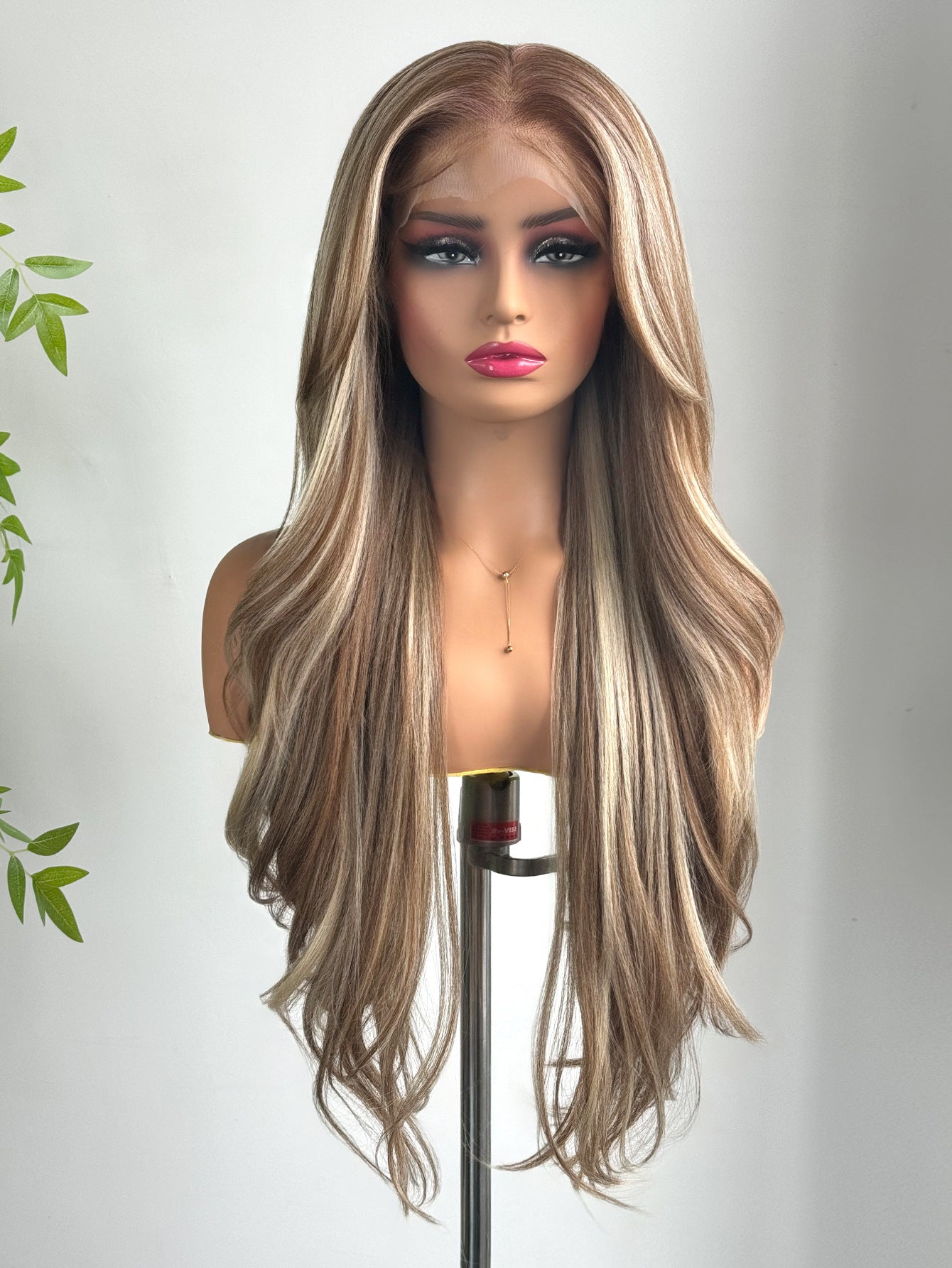 Arabella | Ombré Blonde Long Wavy 13*6 HD Lace Frontal Wig (Hand-Tied)
