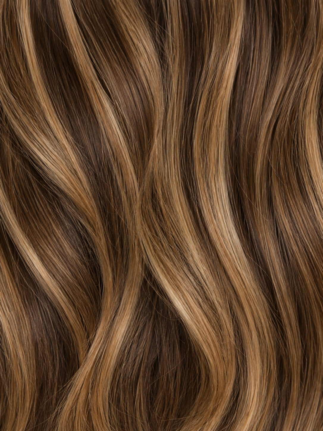 Real Human Hair Color Swatch Set