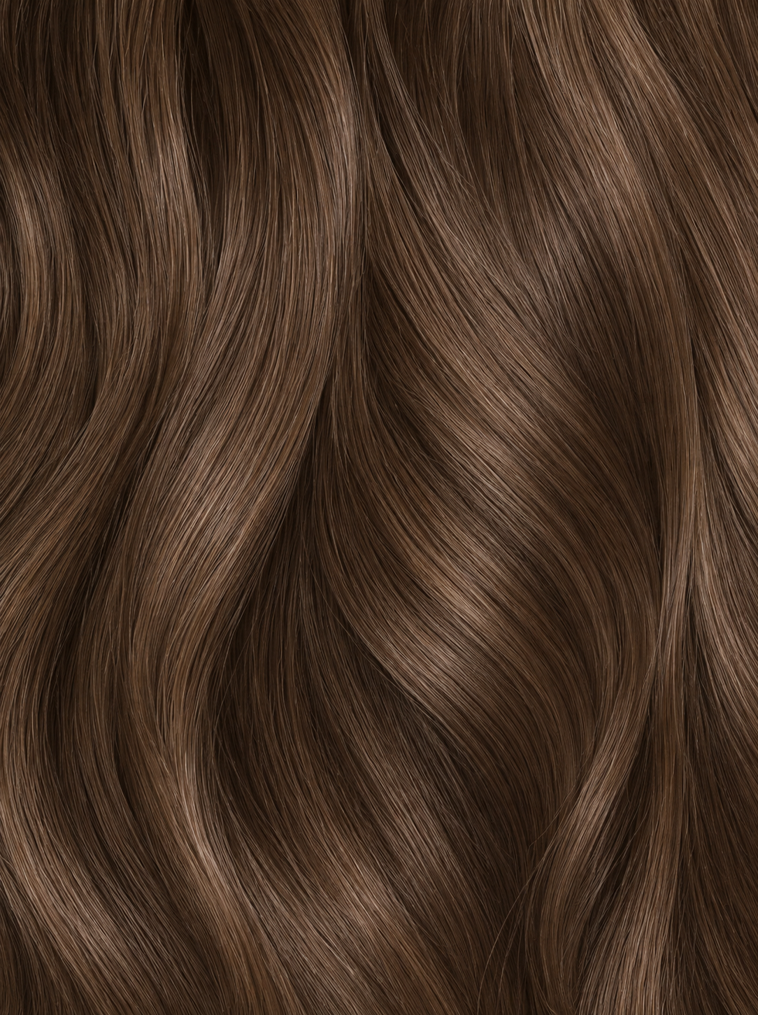 Real Human Hair Color Swatch Set