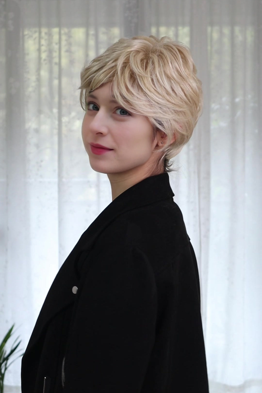 Sofia – White Blonde Signature Mono Top Lace Front Wig