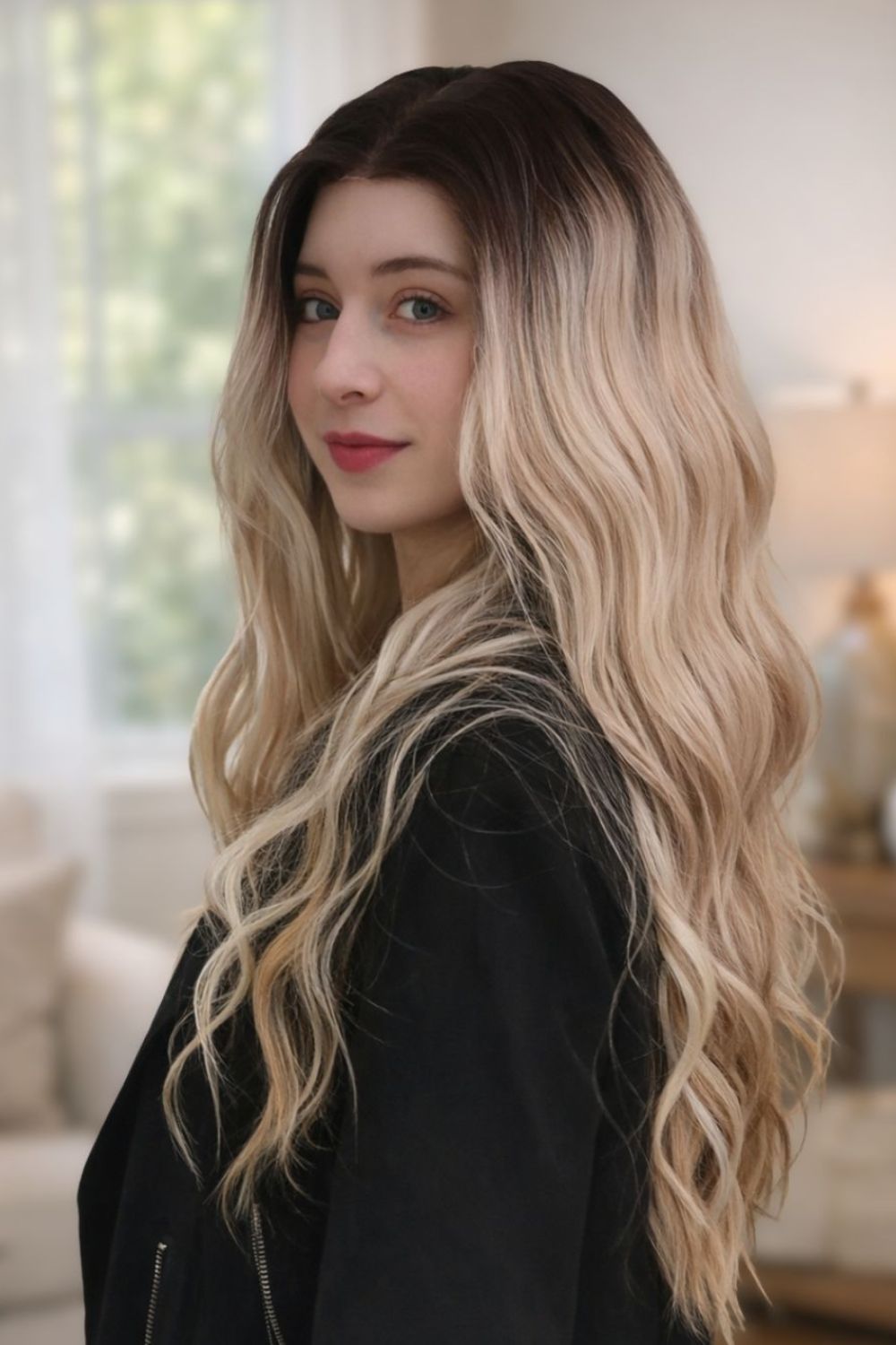 Isla – Ash Blonde · 26" | 13×6 Lace Front Wig