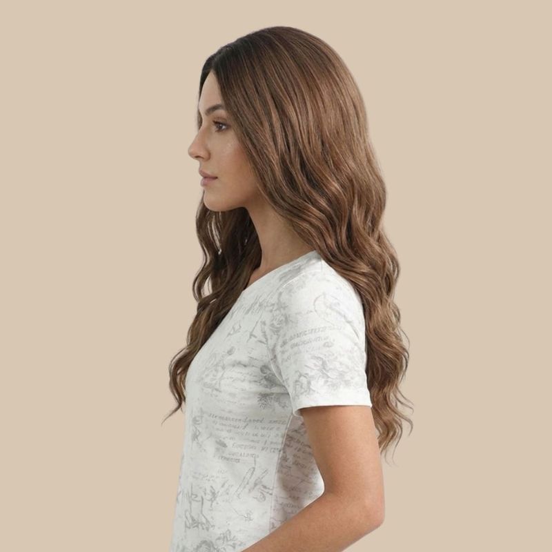 Body Wave HD Lace Front Wig - Ombre Copper, Beginner-Friendly, 22 Inch (56cm)