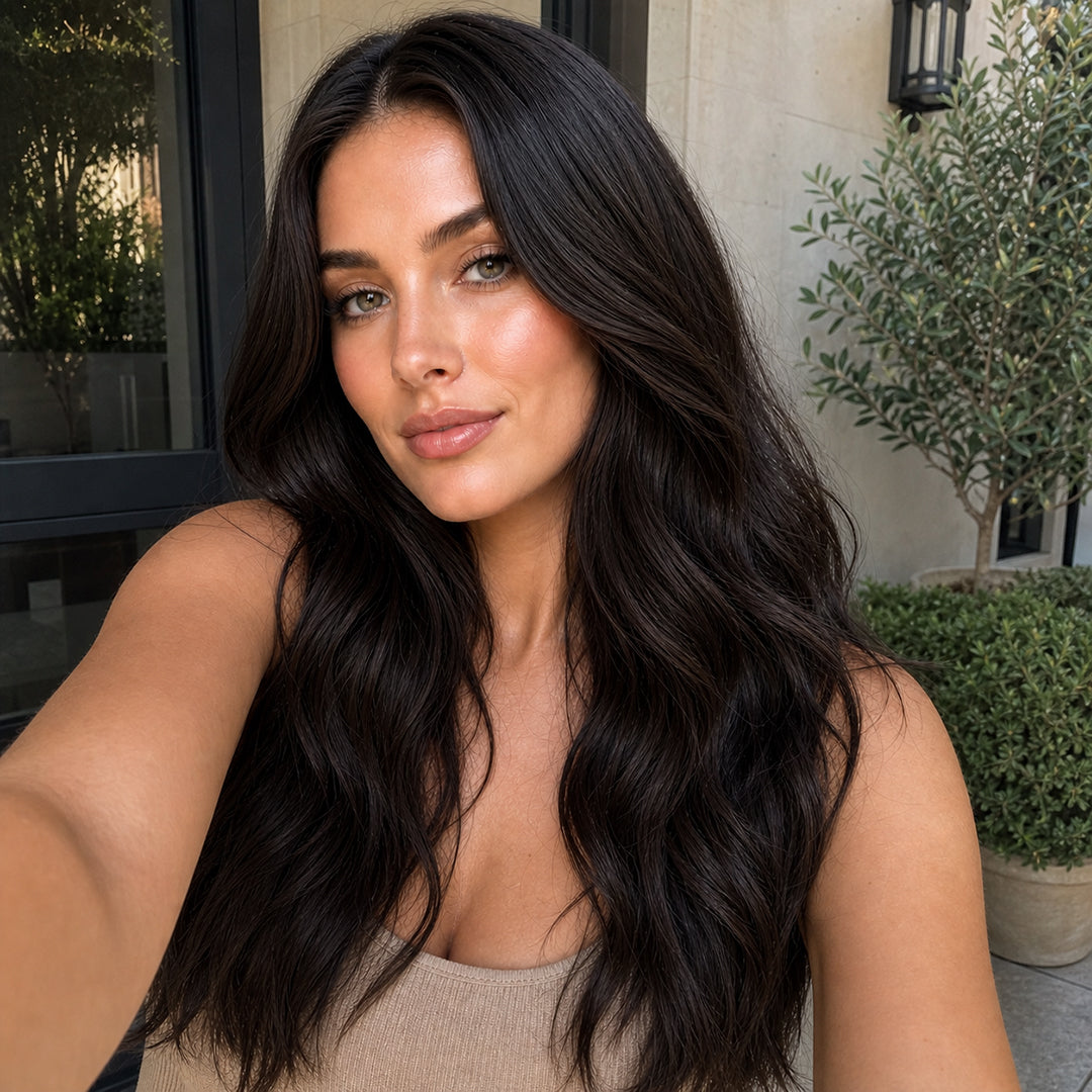 Seamless Clip-Ins, Dark Brown #2