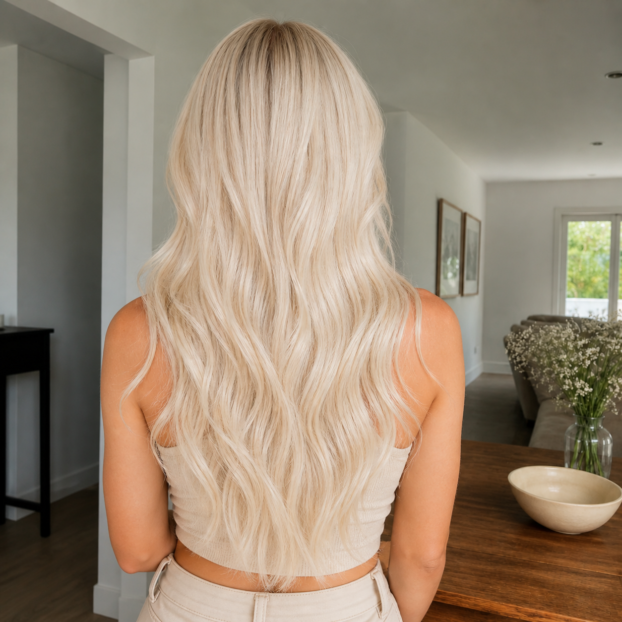 Invisible Halo Extensions, Platinum Blonde #60