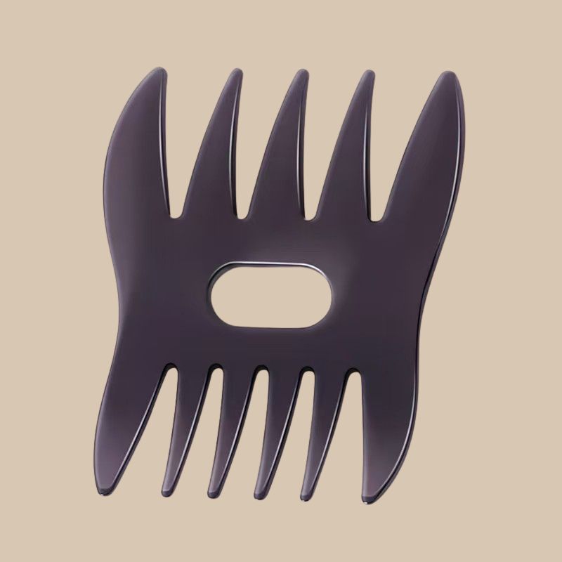 5-Piece Wide Tooth Comb Set – Detangling & Styling Kit