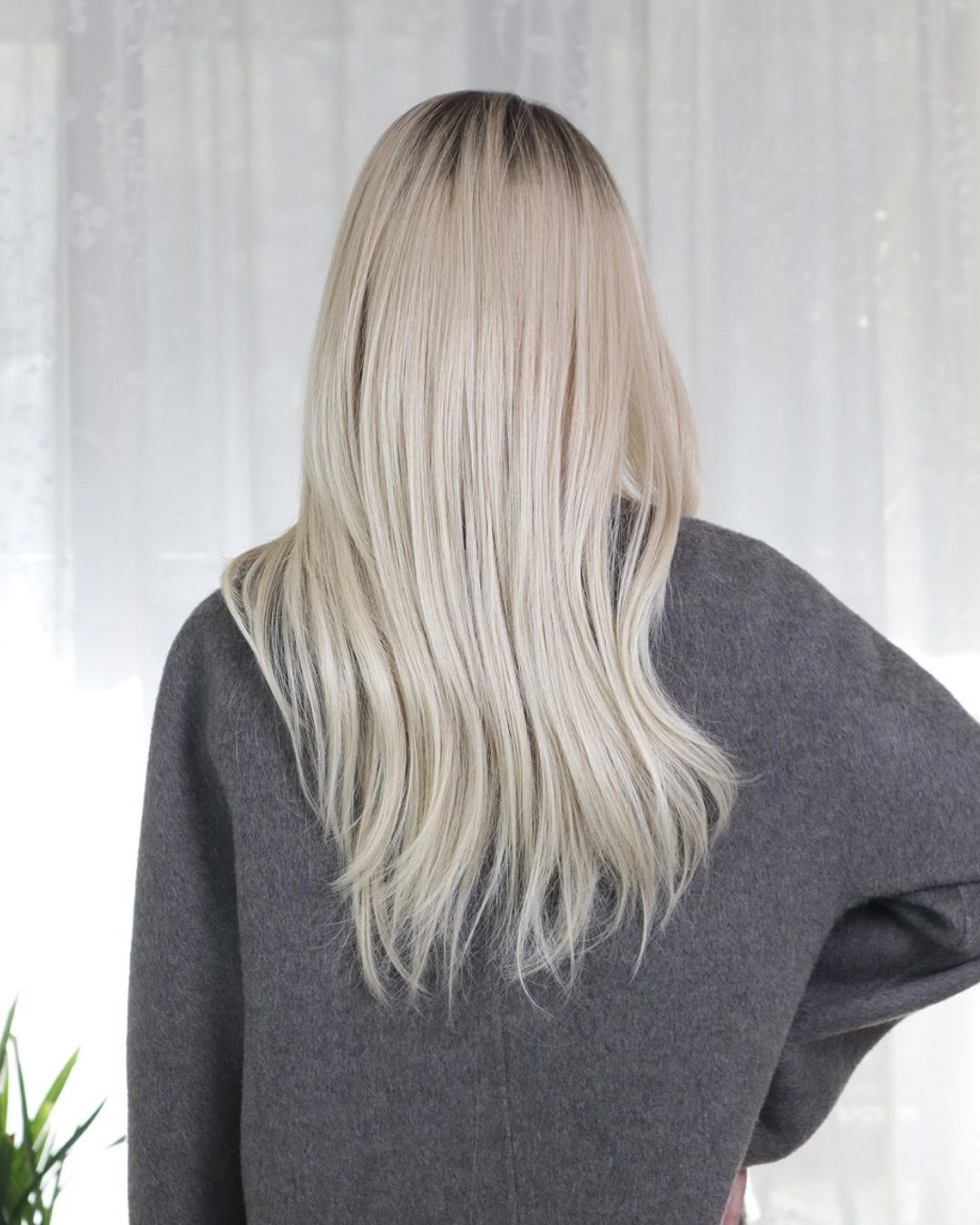 Eden – Ash Blonde Balayage Signature Mono Top Lace Front Wig