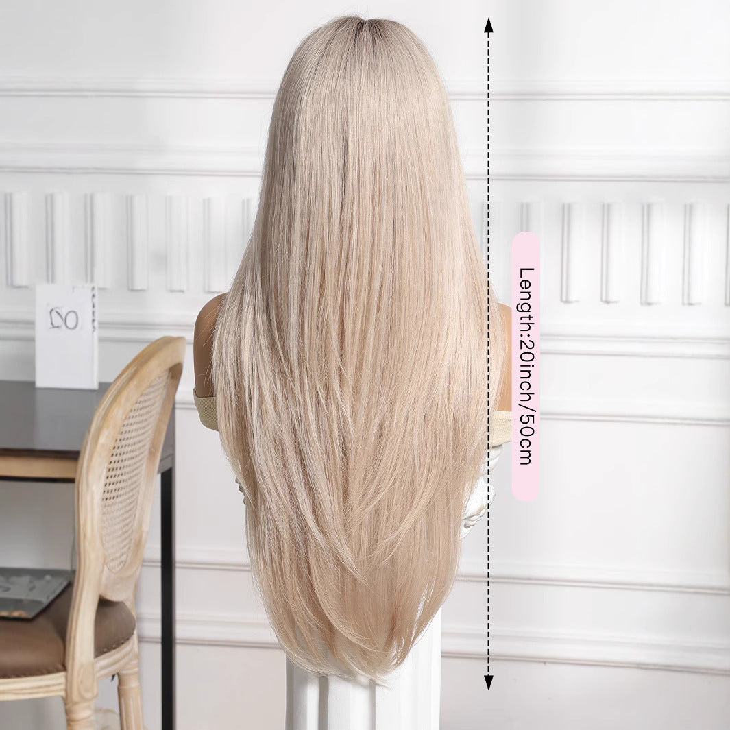 Nova1 | Blonde Medium 13*6 HD Lace Frontal Wig (Hand-Tied)