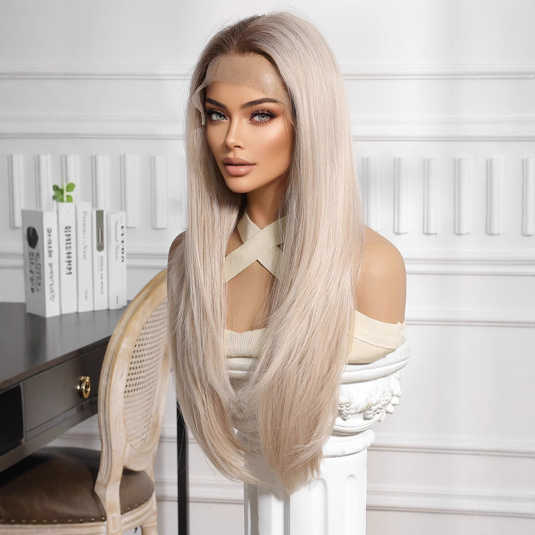 Nova1 | Blonde Medium 13*6 HD Lace Frontal Wig (Hand-Tied)