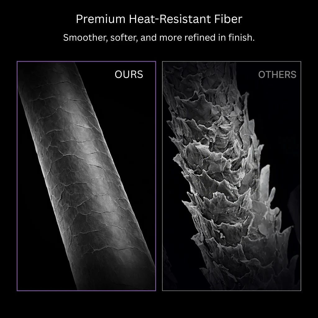 Soft Blonde Long Wavy Wig with Middle T Part