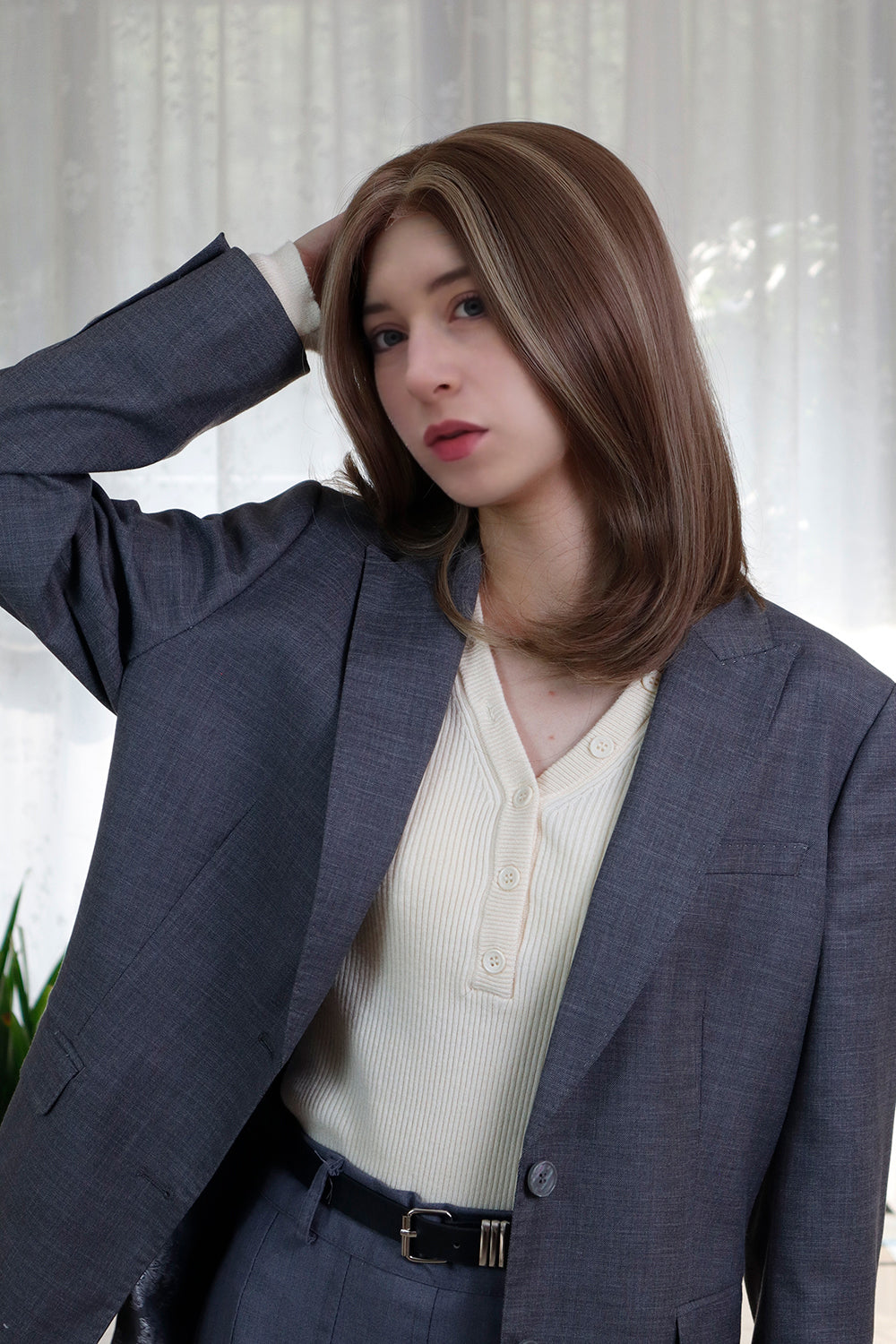 Evie | Blonde Short 13*6 HD Lace Frontal Wig