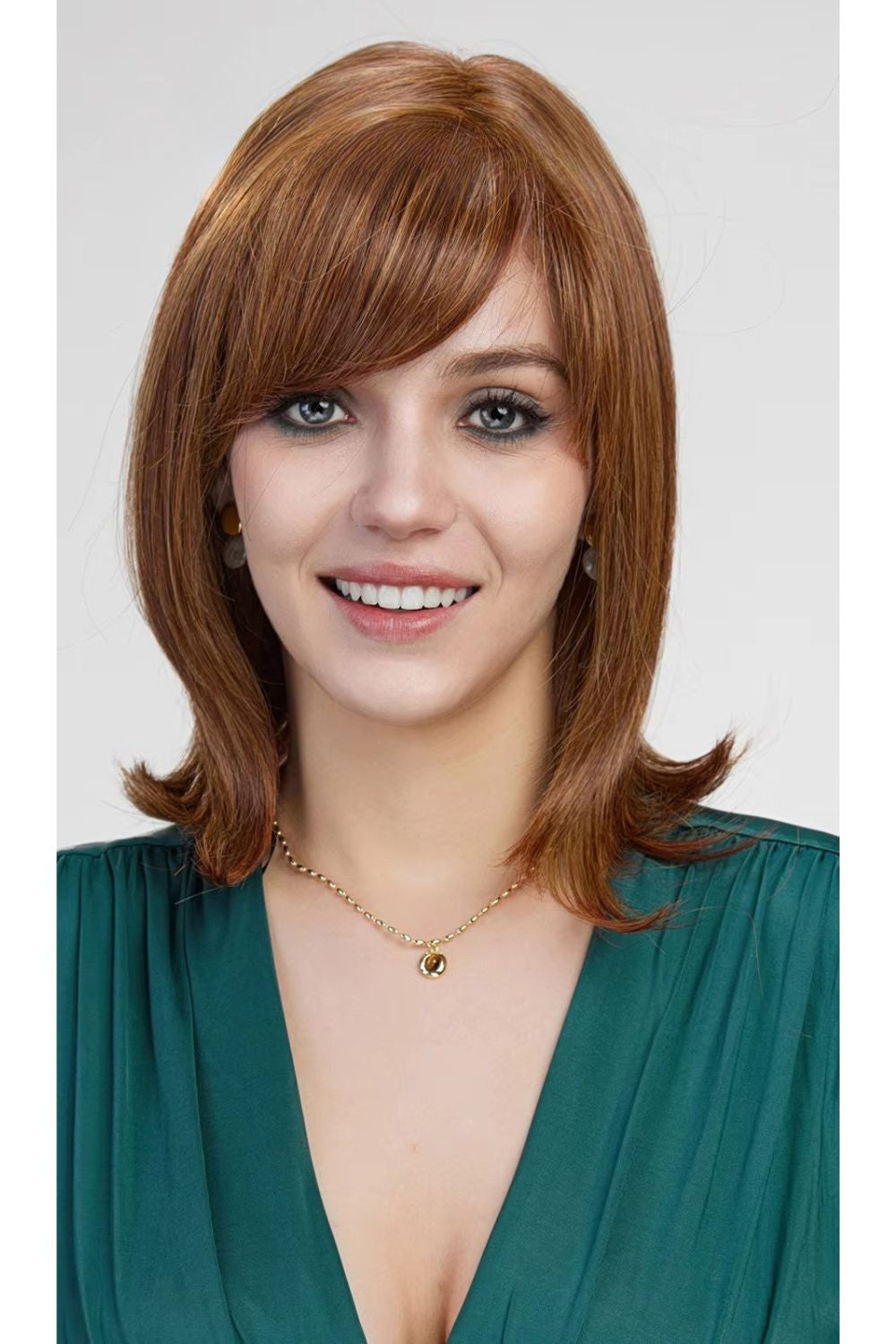 Adele — 14" Mono Top Swirl Part Lace Front Wig