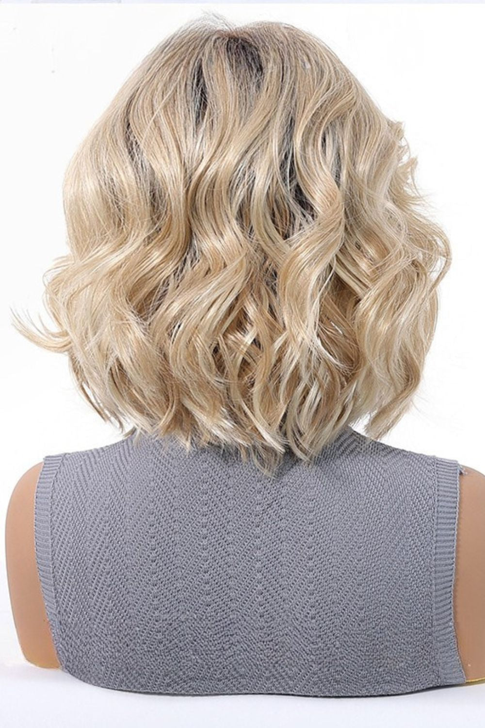 Serena — Short Mono Top Natural Part Lace Front Wig