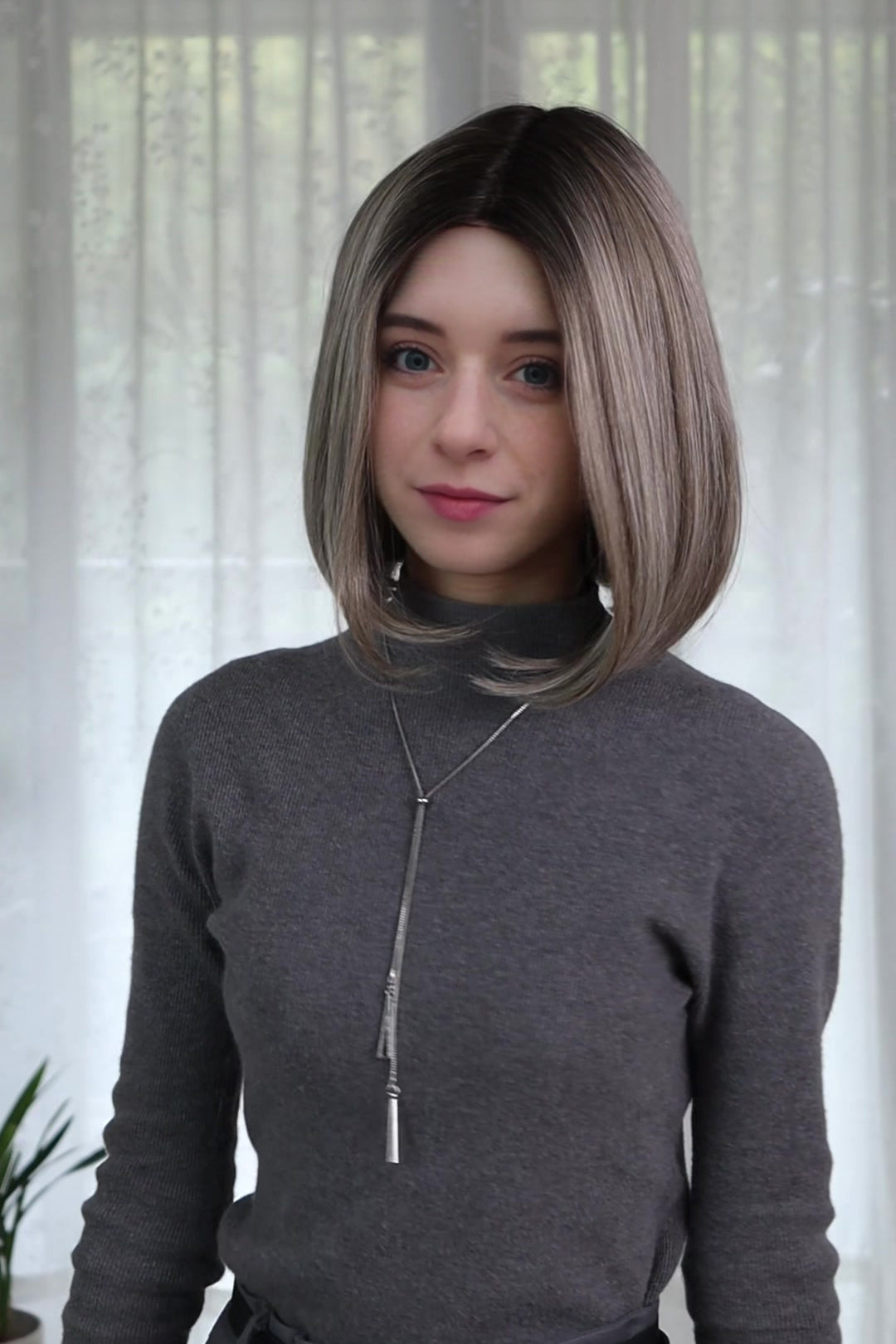 NORA — Smoky Ash Brown Signature Mono Top Wig