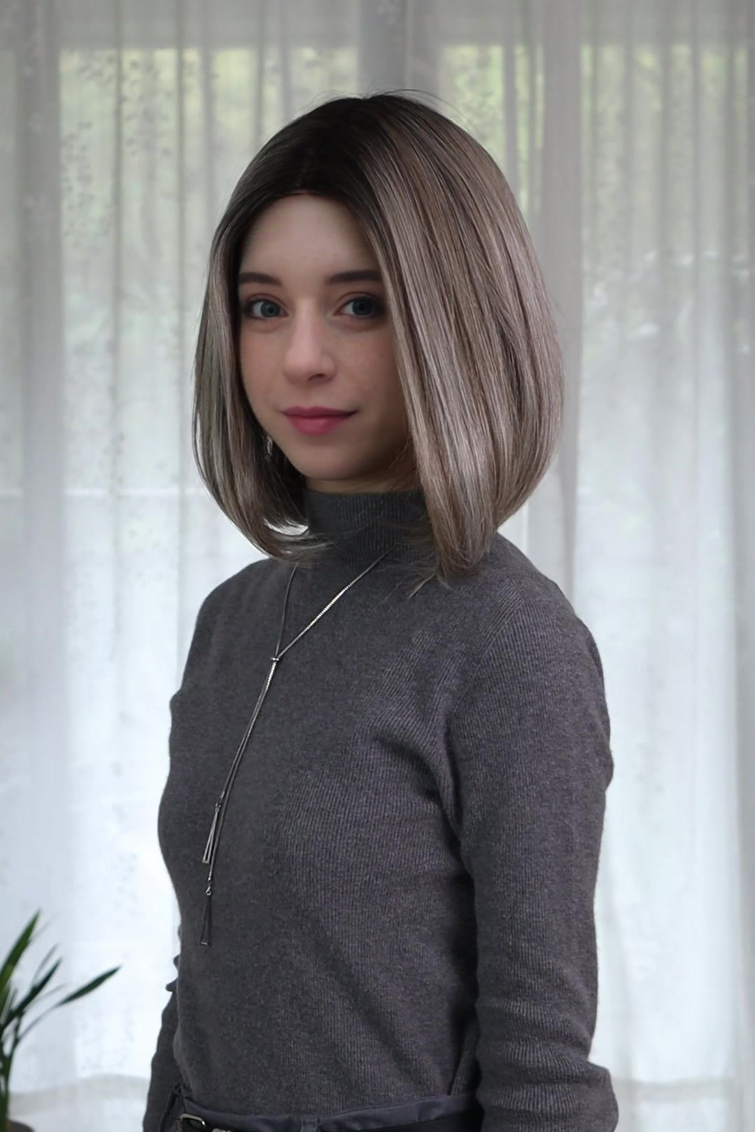 NORA — Smoky Ash Brown Signature Mono Top Wig