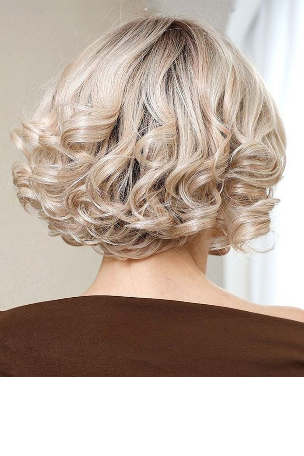 Serena — Short Mono Top Natural Part Lace Front Wig