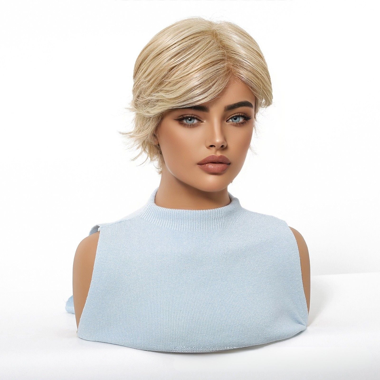 Lena – Light Blonde Signature Mono Top Lace Front Wig